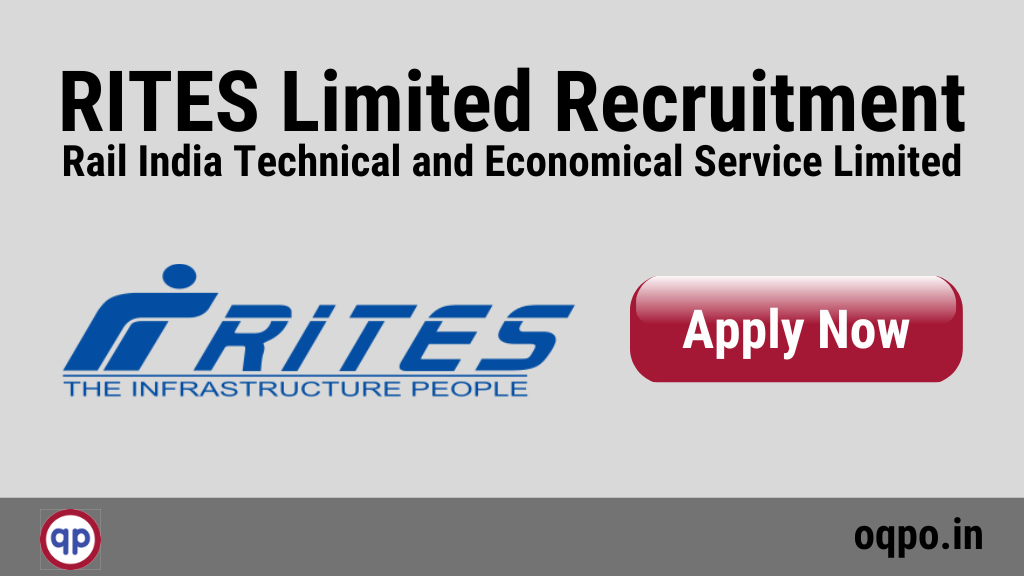 Rites Limited Recruitment